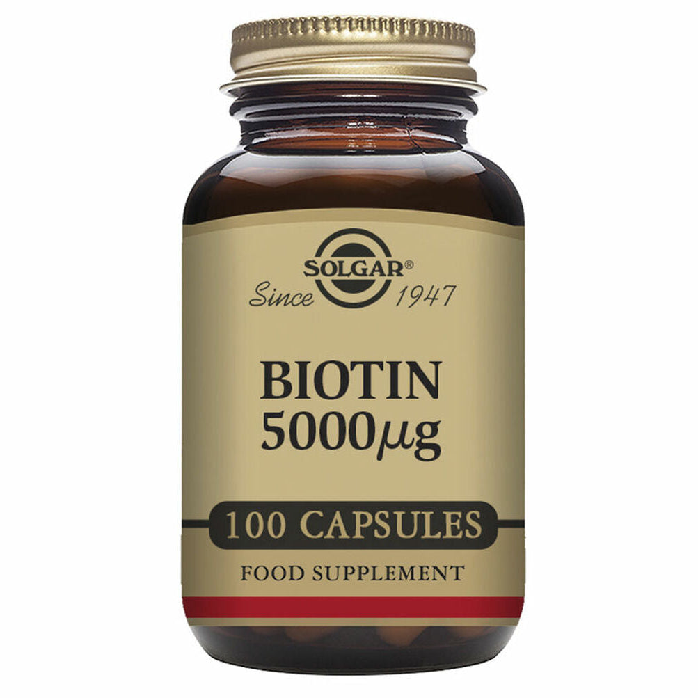 Solgar Biotin 5000 ug 100 capsules